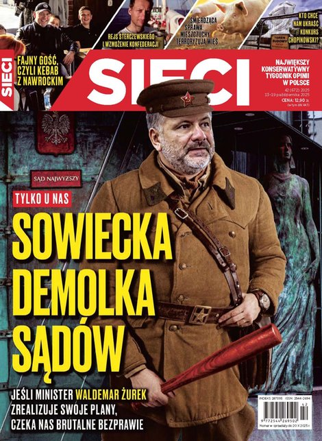 okłada najnowszego numeru Sieci