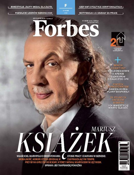 okłada najnowszego numeru Forbes