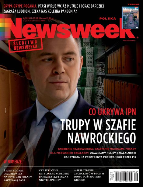 okłada najnowszego numeru Newsweek Polska