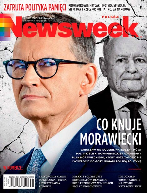 okłada najnowszego numeru Newsweek Polska