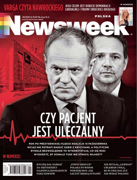 okłada najnowszego numeru Newsweek Polska