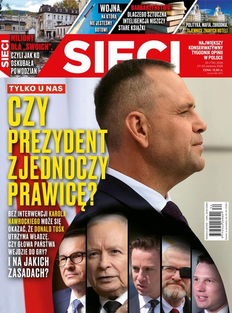 okłada najnowszego numeru Sieci