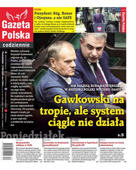 okłada najnowszego numeru Gazeta Polska Codziennie