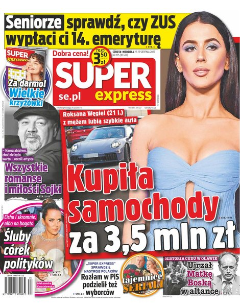 okłada najnowszego numeru Super Express