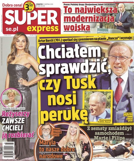 okłada najnowszego numeru Super Express