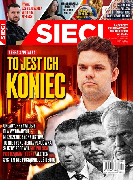 okłada najnowszego numeru Sieci