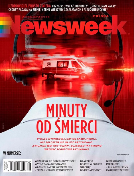 okłada najnowszego numeru Newsweek Polska