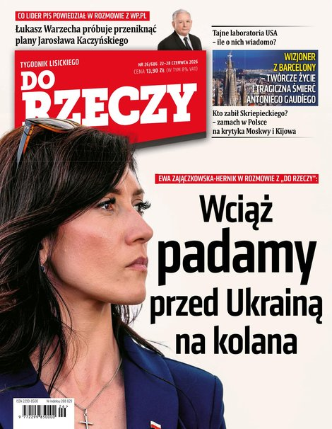 okłada najnowszego numeru Do Rzeczy