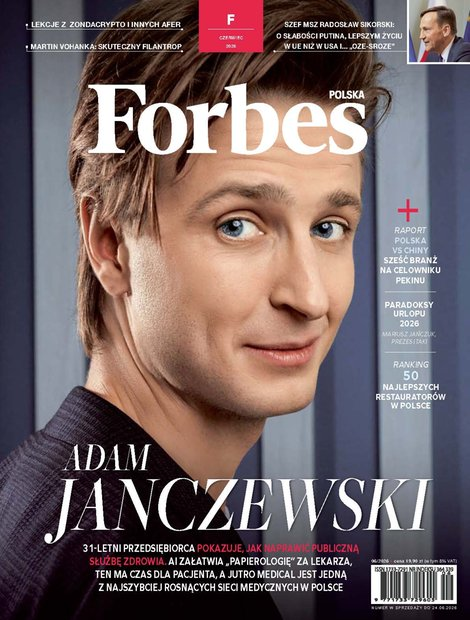 okłada najnowszego numeru Forbes