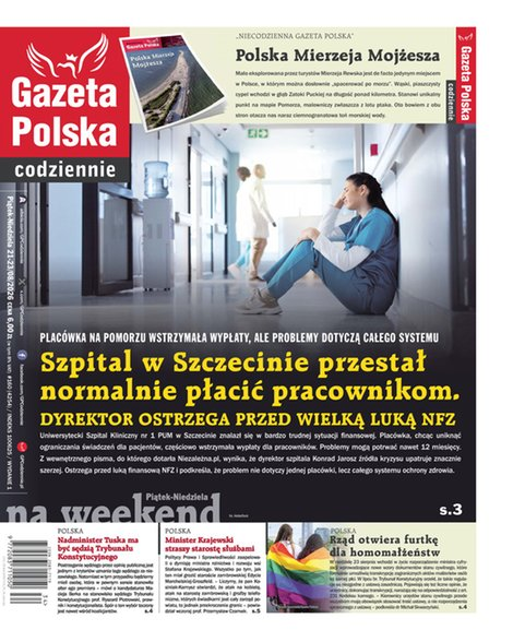 okłada najnowszego numeru Gazeta Polska Codziennie
