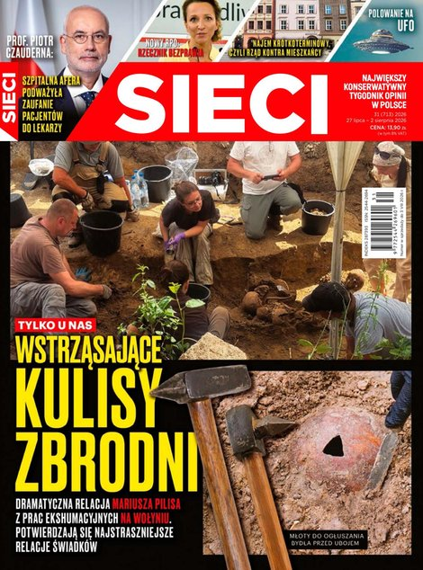 okłada najnowszego numeru Sieci