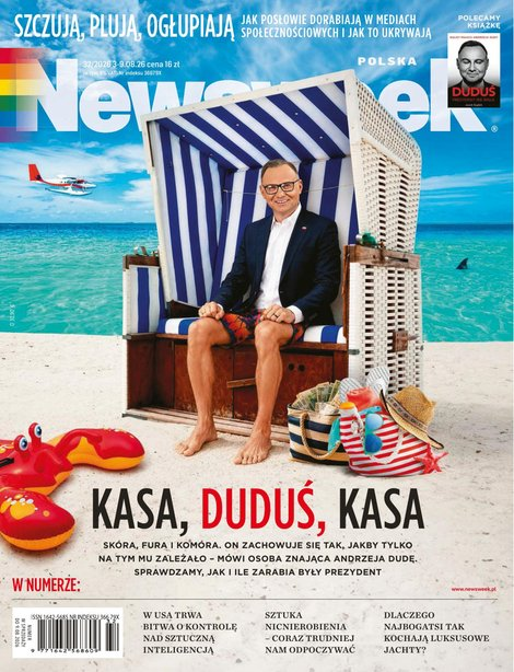 okłada najnowszego numeru Newsweek Polska