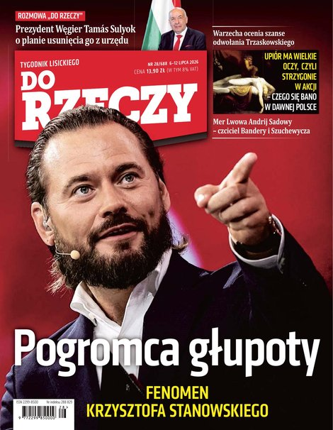 okłada najnowszego numeru Do Rzeczy