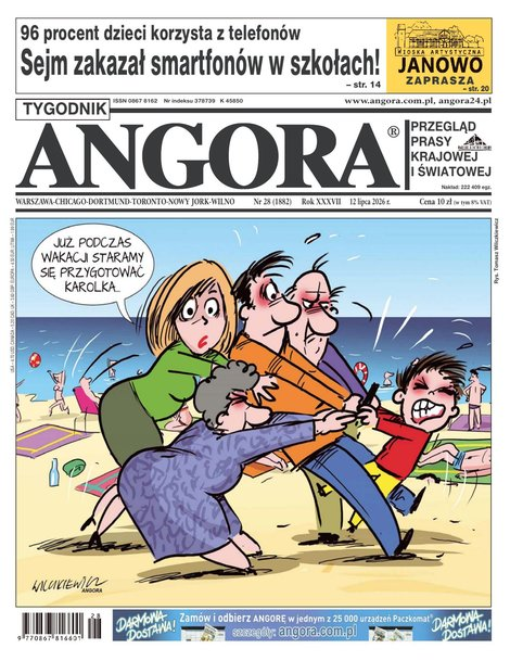 okłada najnowszego numeru Angora