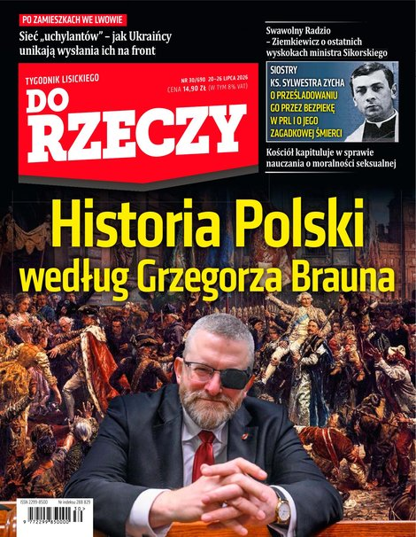 okłada najnowszego numeru Do Rzeczy