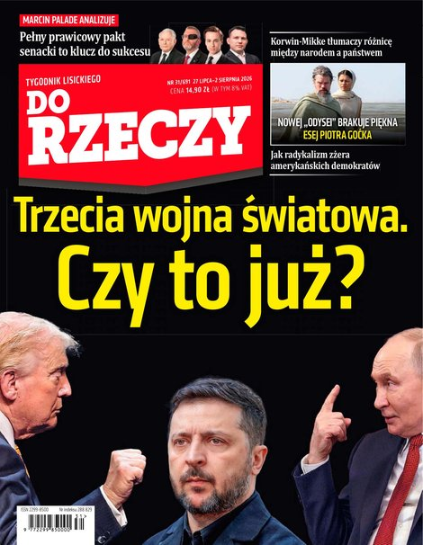 okłada najnowszego numeru Do Rzeczy