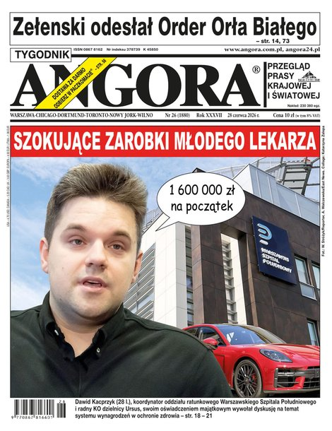 okłada najnowszego numeru Angora