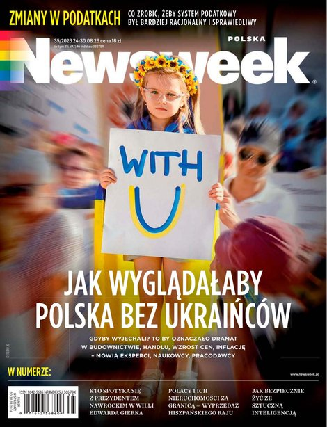okłada najnowszego numeru Newsweek Polska