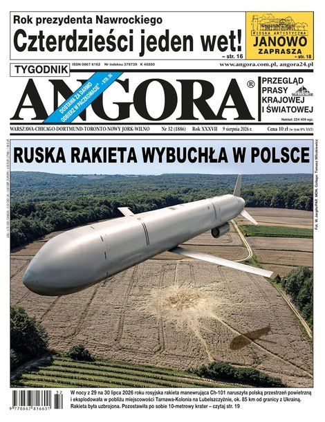 okłada najnowszego numeru Angora