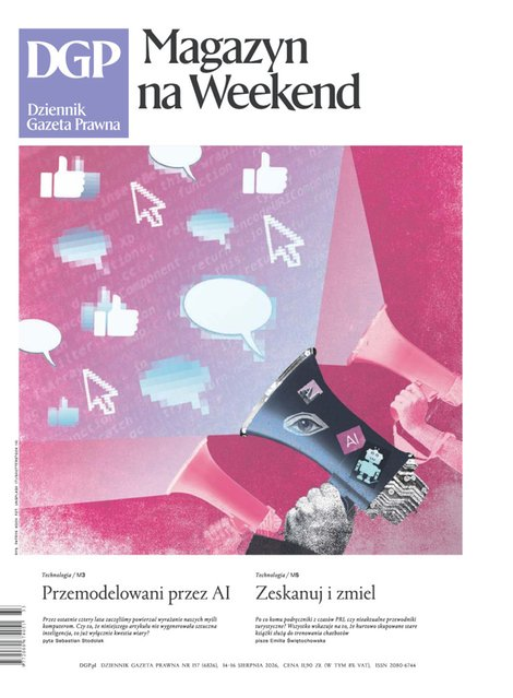 widok pierwszej strony Dziennik Gazeta Prawna