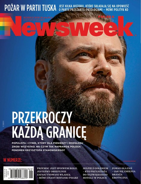 okłada najnowszego numeru Newsweek Polska