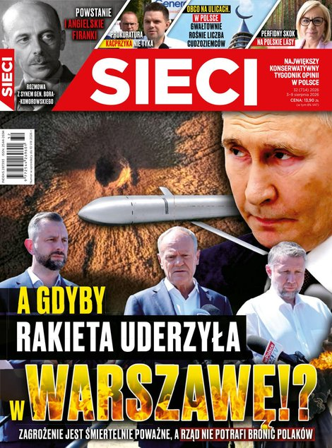 okłada najnowszego numeru Sieci